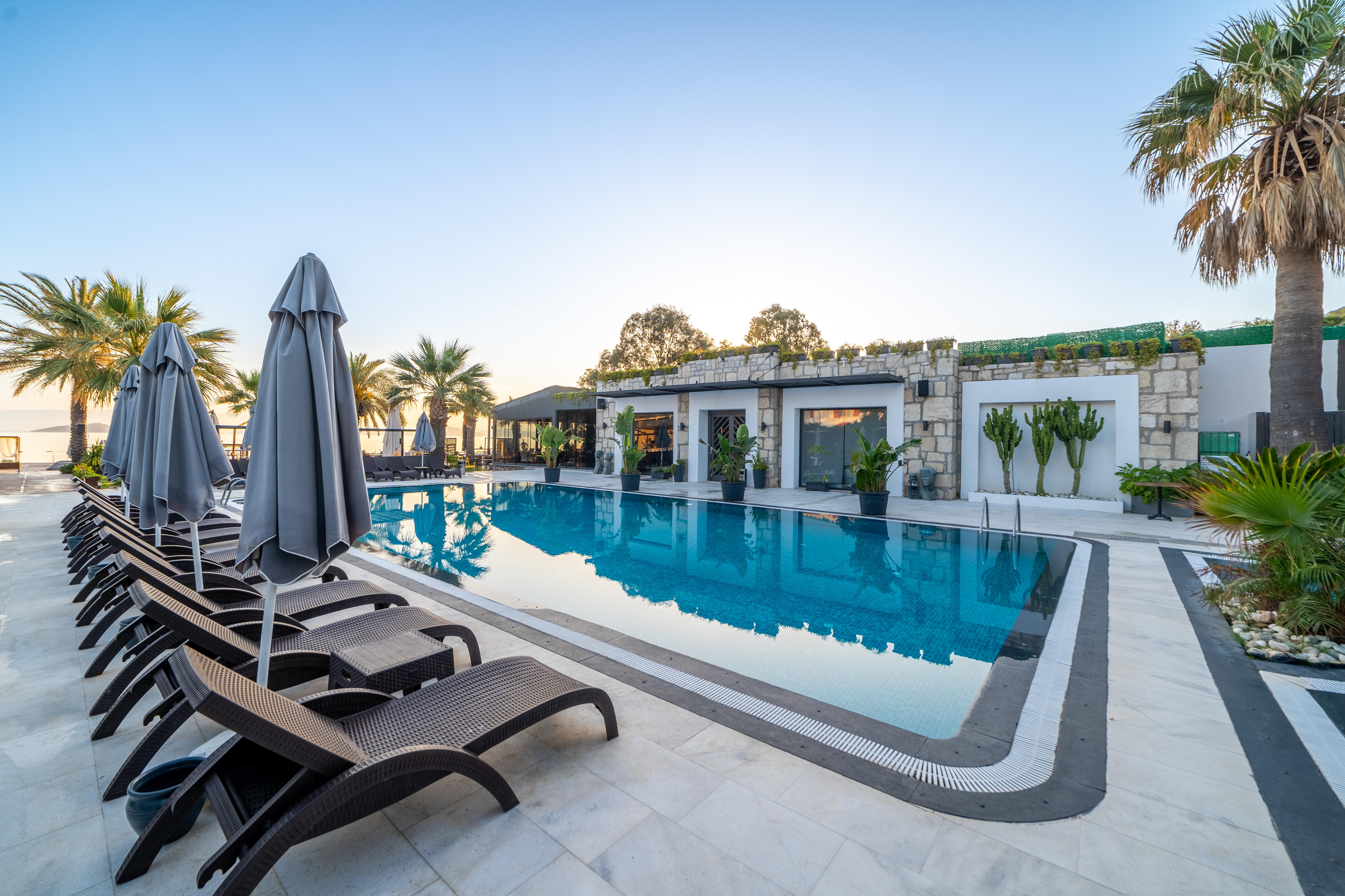Moyo Luxury Hotel & Beach 博德鲁姆 外观 照片